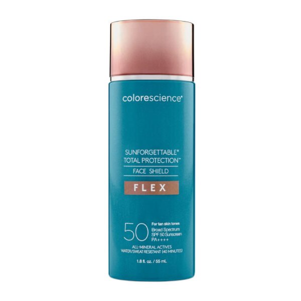 sunforgettable total protection face shield flex spf 50 fair
