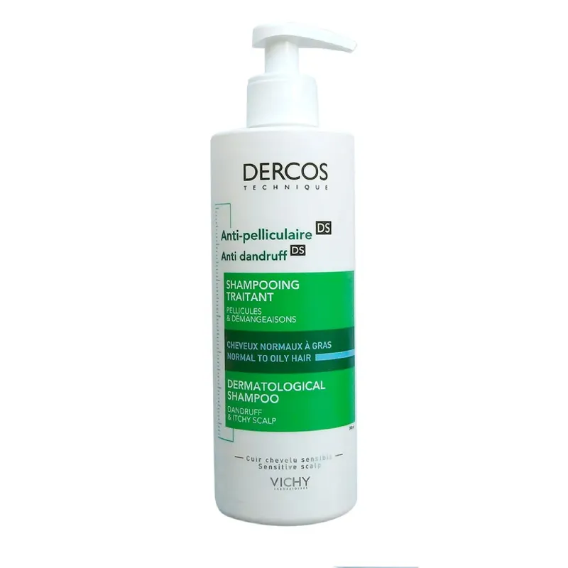 Dercos Ds Shampoo Anticaspa Cabello Graso