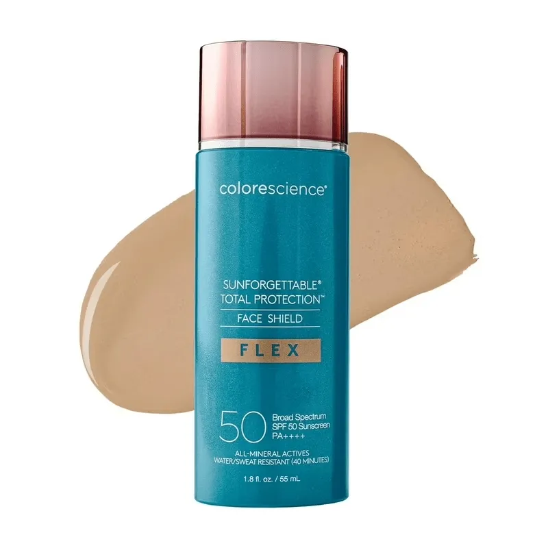 sunforgettable total protection face shield flex spf 50